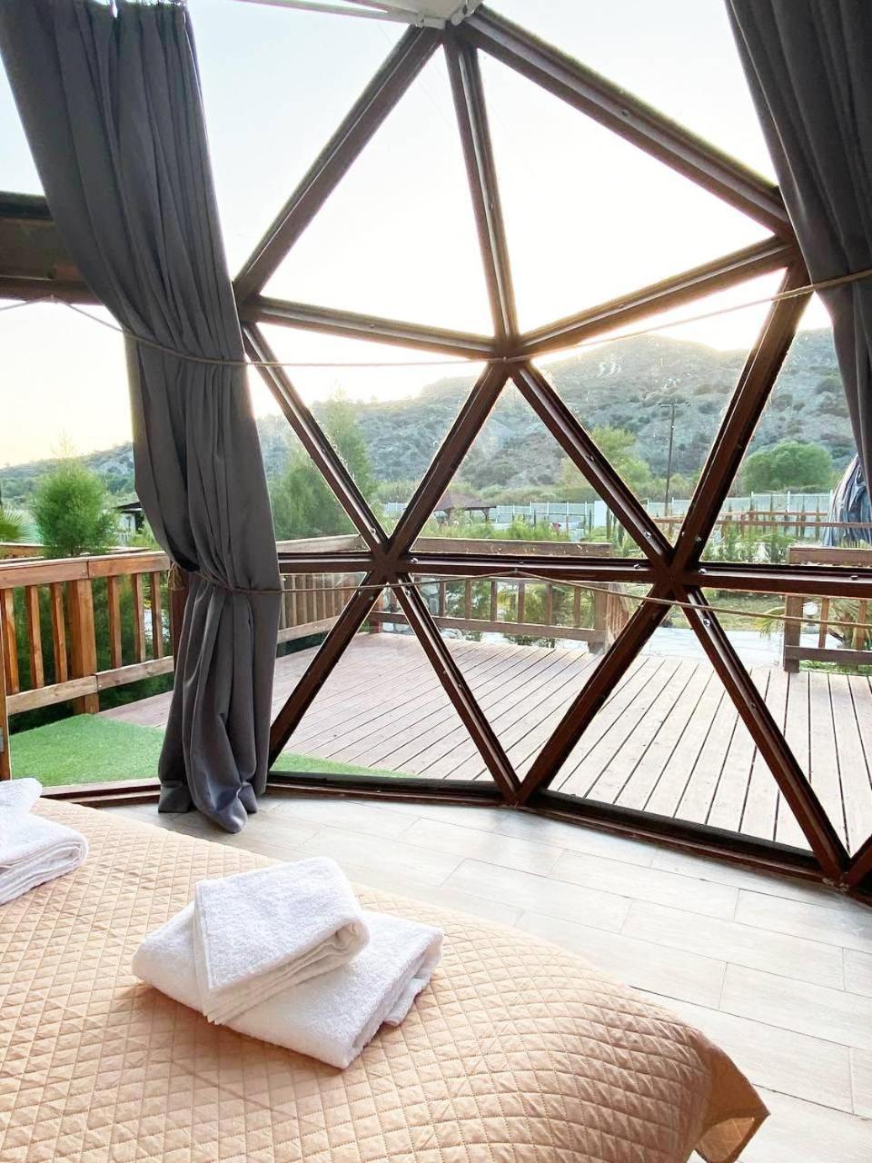Отель Amazing Cyprus Glamping Domes - Glamping Cyprus Пафос Экстерьер фото