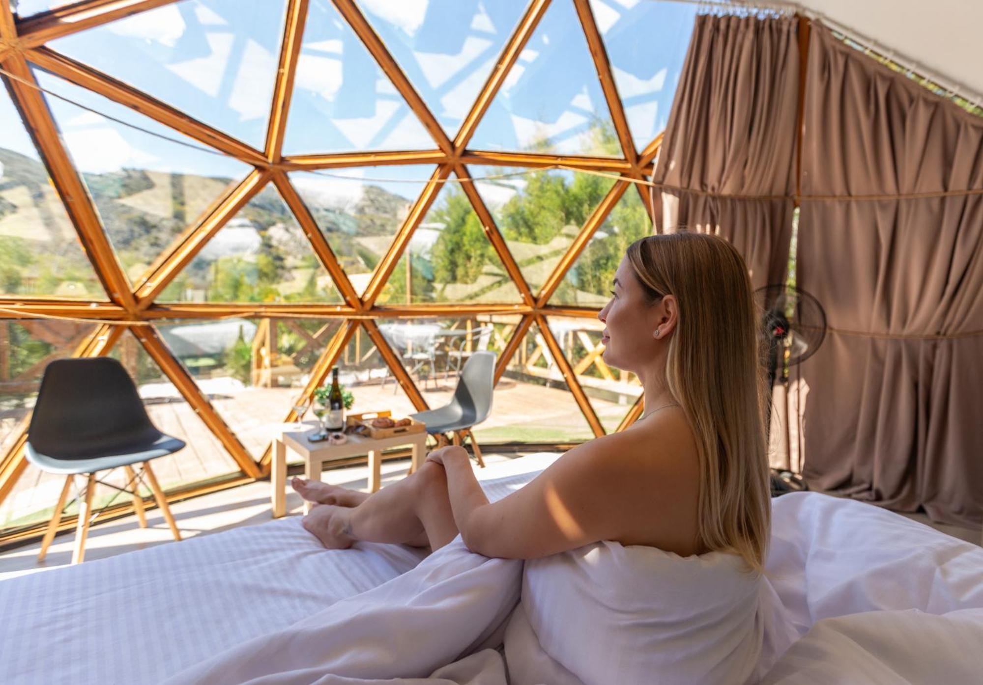 Отель Amazing Cyprus Glamping Domes - Glamping Cyprus Пафос Экстерьер фото